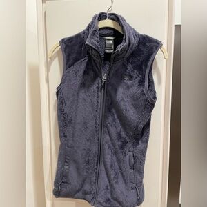Northface fuzzy vest